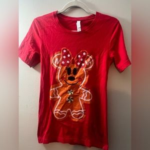 Disney inspired Christmas gingerbread man shirt